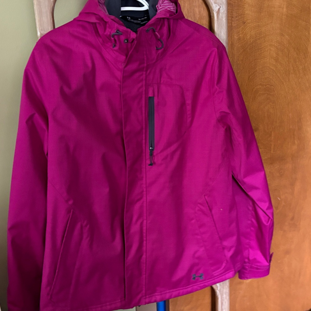 MUST GO - Under Armour ColdGear Fleece JACKET in PINK - Women’s